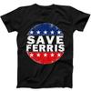 Ferris Bueller Day Off Save Ferris Movie 80s Hoodie Sweatshirt T Shirt C790