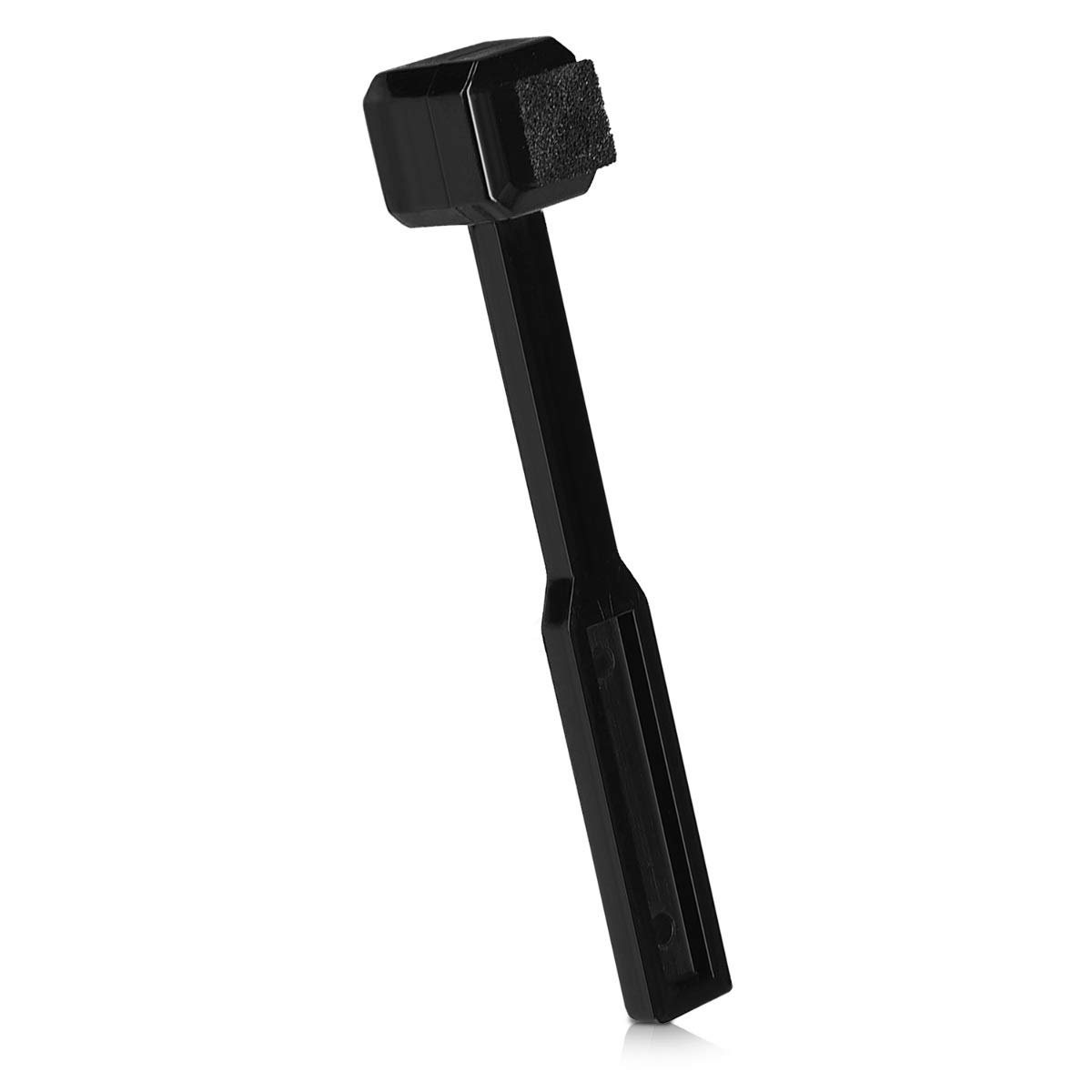 kwmobile Stylus Brush Record Needle Cleaner Carbon Fiber Brush Dry Cleaning Dust Removal Brush Black - Anti-Static - Anti-Static