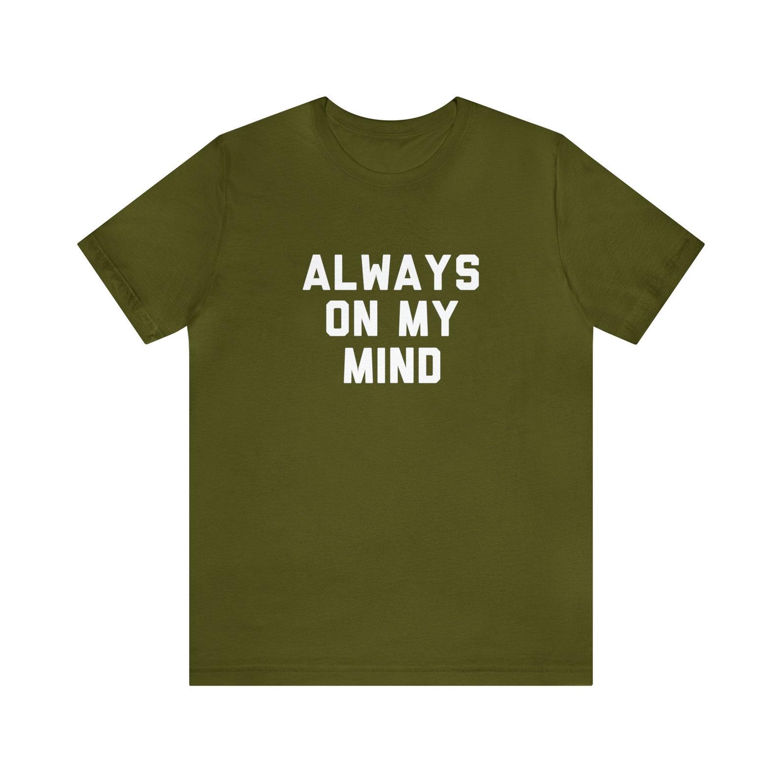 Always On My Mind T-Shirt, Classic Country Music, Outlaw Merch, 70s Country Music, Country Music Tee, Nashville Music Gift, Outlaw Music Tee S