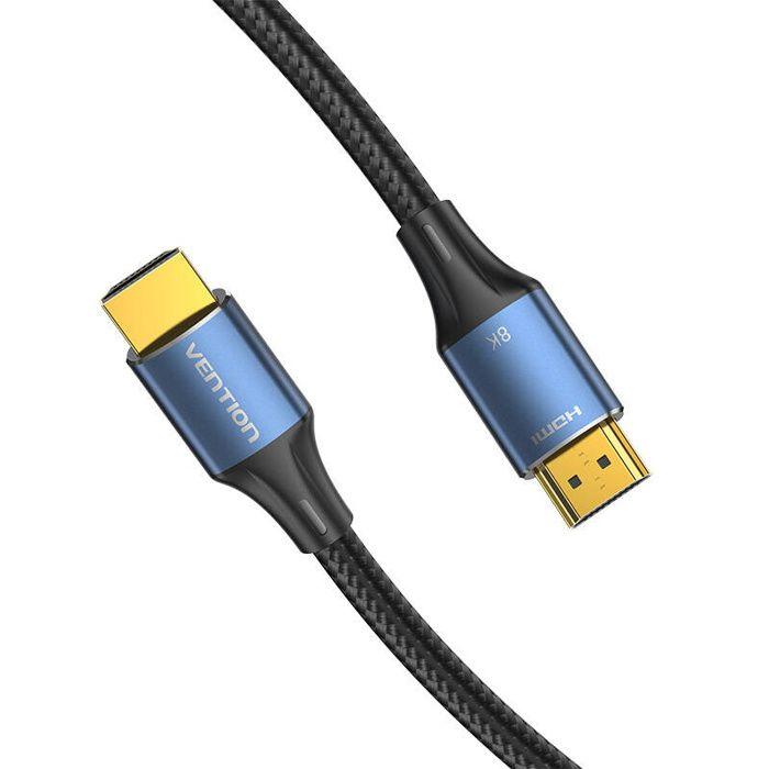 Câble Hdmi 2.1 Vention 2 M 8 K 60 Hz Pour Téléviseur 4 K 120 Hz Pour Moniteur