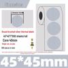 Silver Thermal Adhesive Printable Food Label