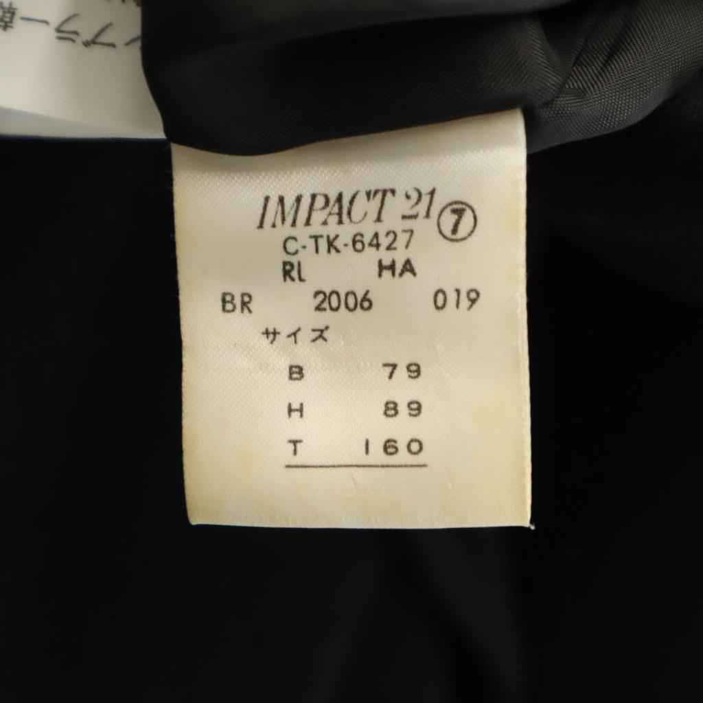 RALPH RALPH LAUREN Wool Chester Coat 7 Black Impact 21 Women Used