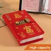 PU Leather Saving Money Binder Refillable Account Book  Office Stationery Supplies