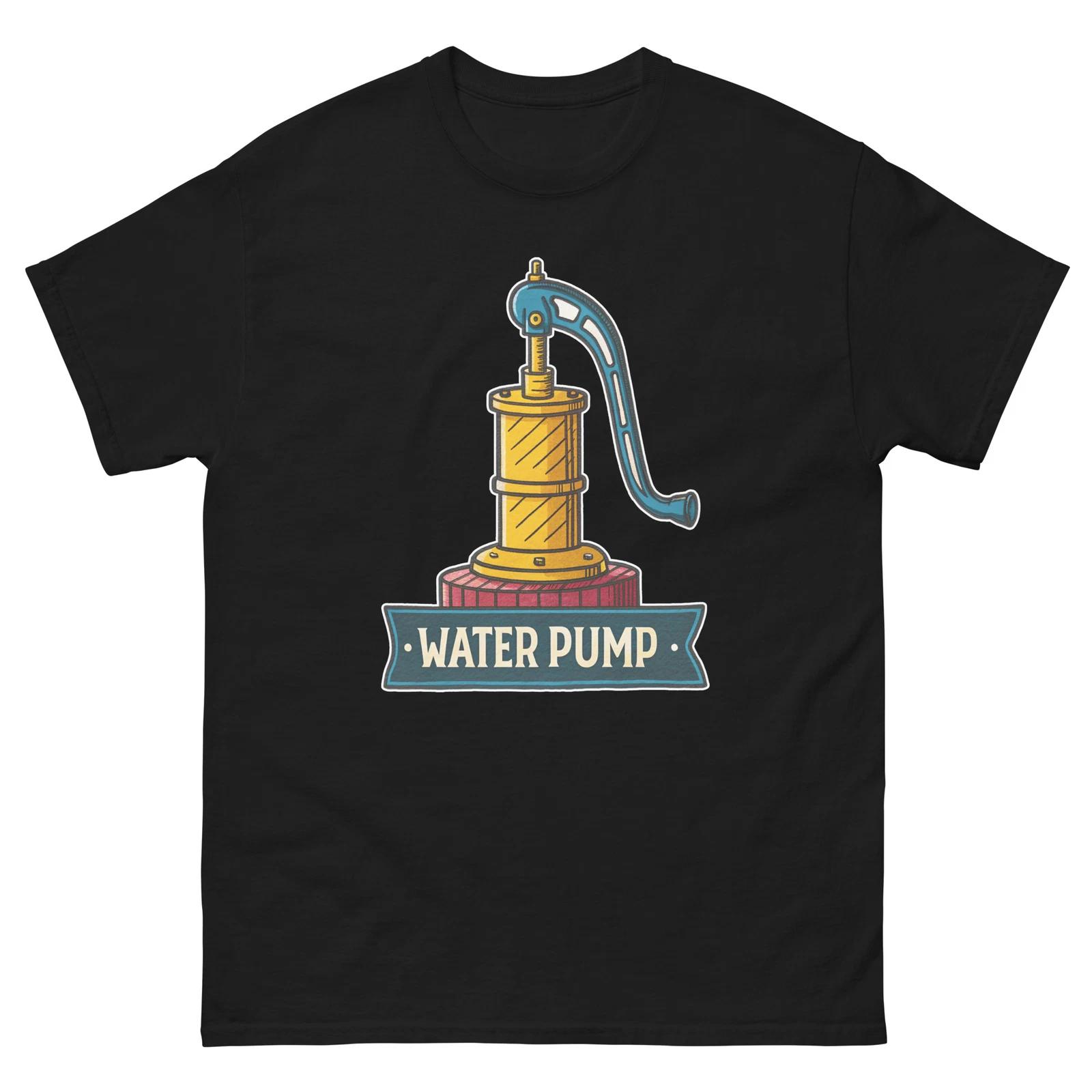 

Water Pump Farming Rural Life Agriculture T-Shirt 4XL