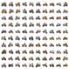 100 Cyber motorcycle Stickers Pack Skateboard Suitcase Mobile Phone Decoration Stickers Waterproof Creative Childrens DIY Stickers