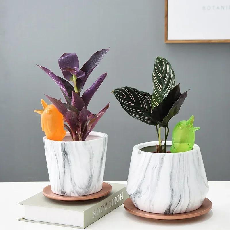New Garden Watering Tools Cute Bird Automatic Watering Device Lazy Self-Water Drip Irrigation Indoor Flower Plant Spike Dripper