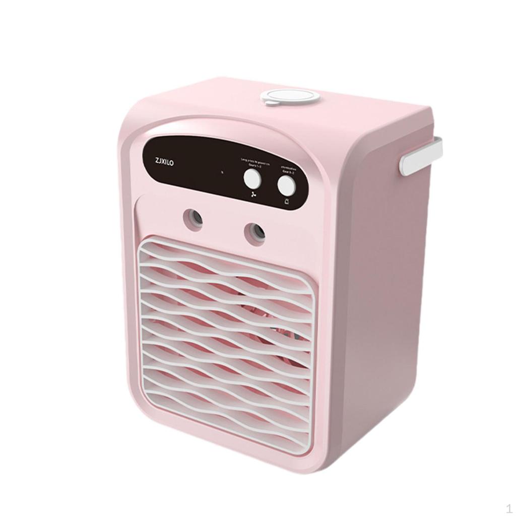 Mini Răcitor de Aer Condiționat Ceață Ventilator de Răcire Personal pentru Dormitor Birou