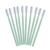 100pcs Anti Static Foam Cleaning Swabs Round Tip Stick For Printer Disk Lens