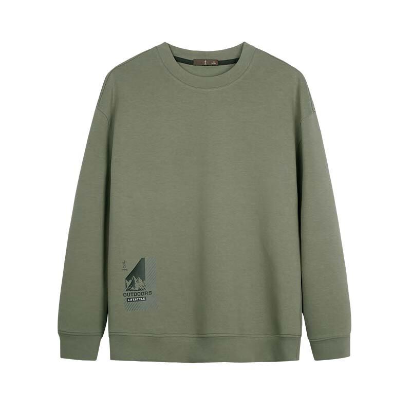 TRIES Men's Air Cotton Pullover Sweatshirt