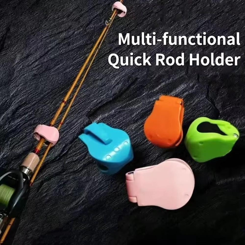 5pcs Anti Slip Fishing Rod Holder Grip Anti-collision Fishing Rod Protector Sea Fishing
