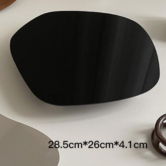 

Зеркальный дисплейный столик, декоративный поднос, поднос для хранения, акриловый столик для демонстрации украшений для дома, основание для ароматерапии, украшение для гостиной