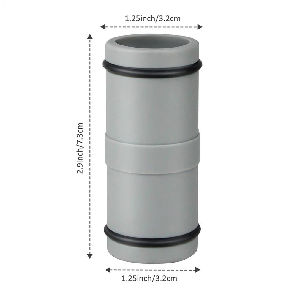 Pool Pipe Connector 1.25inch Swimming Pool Pipe Extension Connection Head For 1-1/4inch Hose Swimming Pool Hose Accessories
