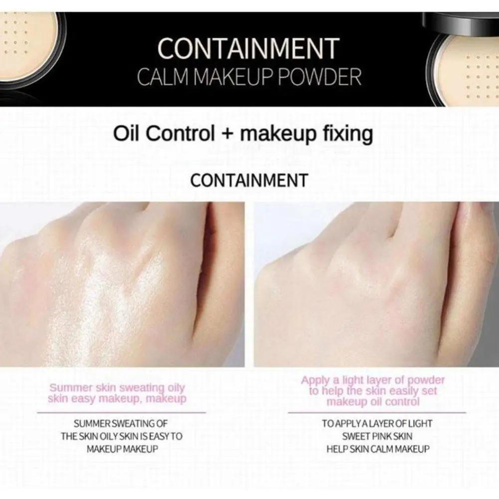 Oil Control Face Loose Powder Matte Long Lasting Contouring Setting Powder Invisible Pores Translucent Makeup Powder