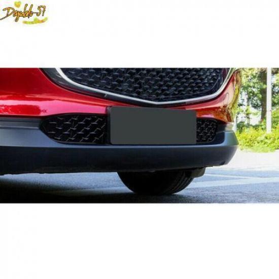 ABS Front Lower Bumper Grill Grille Moulding Cover For Mazda CX-30 -