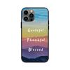Applicable To IPhone16 Mobile Phone Case, New Couple Outdoor Seaside Landscape English Alphabet Mobile Phone Case