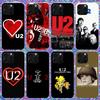 Band U-U2 Rock Phone Case For iPhone 17 Air 16 15 Pro Max 14 Plus 13 Mini 12 11 Cover 7 8 SE Silicone Shell Print Fundas 17 Air