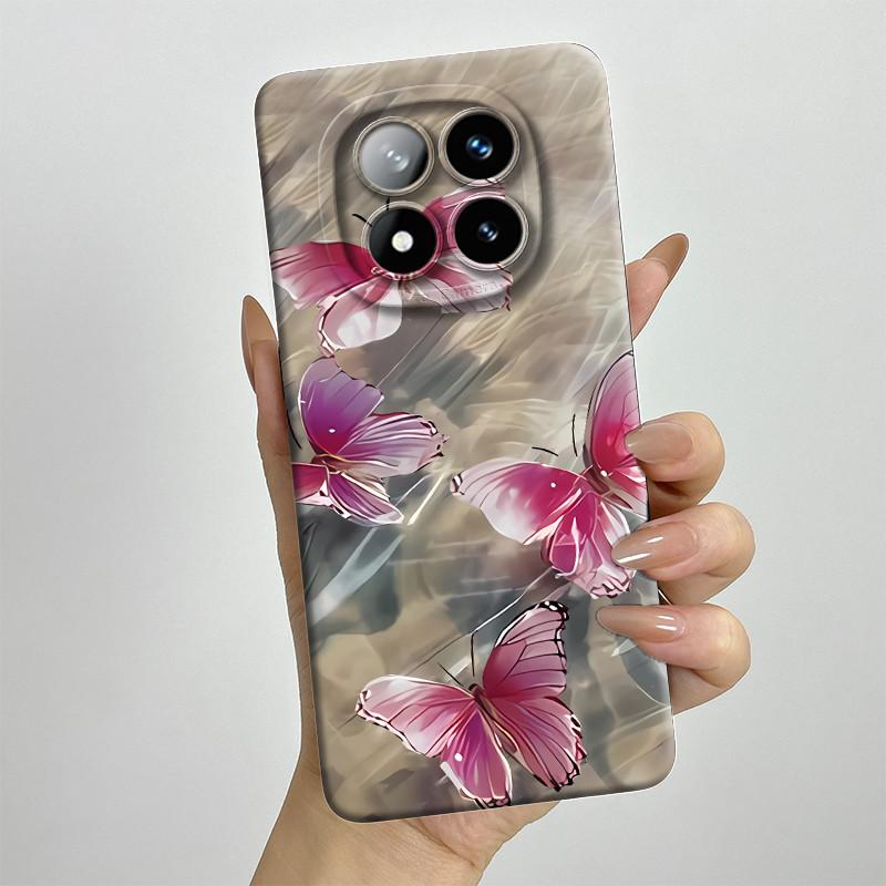 Für Redmi Note 14 Pro Plus 5G Hülle Note14 Pro+ 5G Weiche Silikon Handyhülle Süß Bemalte Modische Cartoon-Bedruckte Rückseite