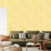 Cream and Yellow Stars Wallpaper for Living Room and Bedroom 50x1000