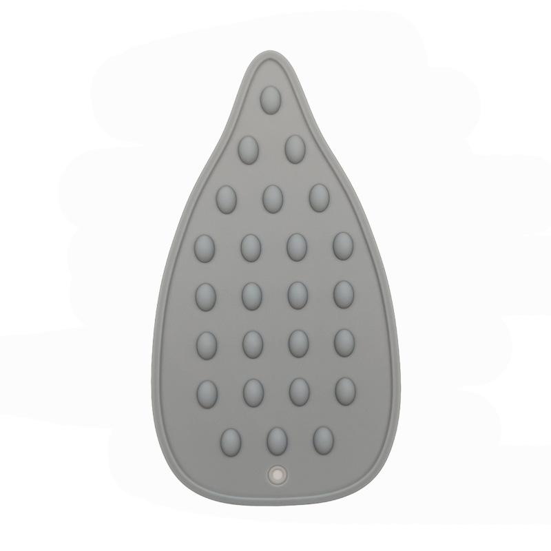 Iron Rest Pad: Portable Heat Resistant Silicone Ironing Pad With Hanging Hole Reusable Ironing Board Rest Mat For Laundry