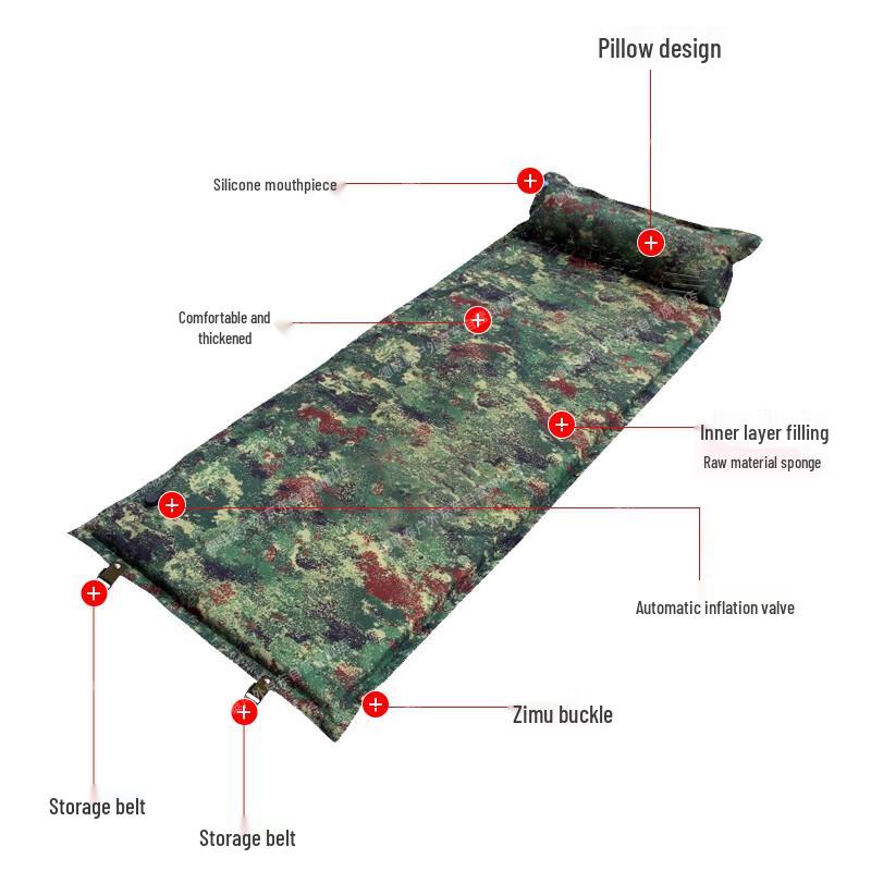 Delian Tai Self-Inflating Single Outdoor Sleeping Mat
