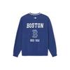 MLB SS24 Boston Red Sox Logo V-Neck Button Cardigan Sweater Unisex Sweater Royal-Blue 3AKCV0141-43RBS
