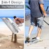 Beach Treasure Hunting Sand Scoop Foldable Beach Shark Tooth Sieve Field Supplies Beach Spade Digging Anti Corrosion Shovel Tool