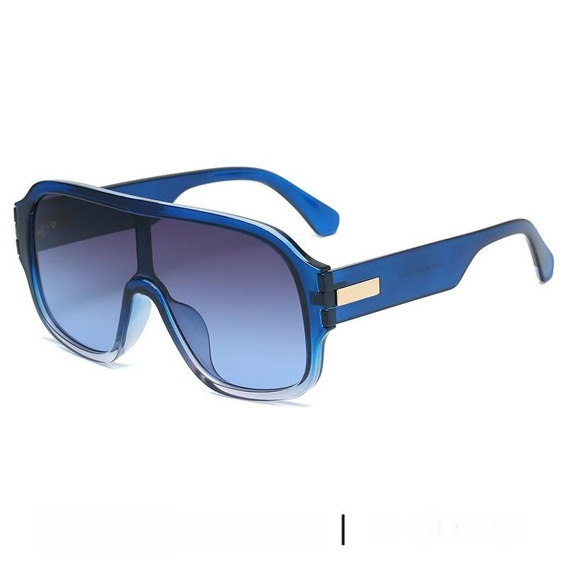 Modern Oversized Square Sunglasses With Uv400 Protection For Outdoor Travel And Fashion