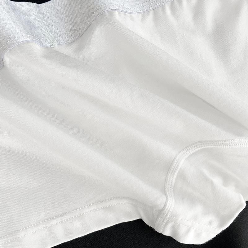 Ropa Interior para Hombre Hecha de Algodón Puro con Cuatro Esquinas Ropa Interior Deportiva Transpirable para Hombre