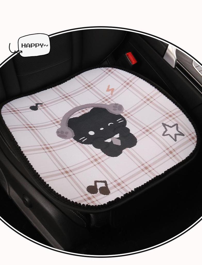 Cartoon Cute Four Seasons Car Seat Cushion for Geely ICON, Binrui, Xingrui, Boyue L, Xingyue L