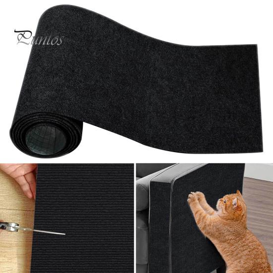 39.4"x15.8" Cat Scratching Mat Self-Adhesive Trimmable DIY Cat Scratcher Pad for Couch Wall Doors Cat Trees Anti-Scratch Furniture Protector