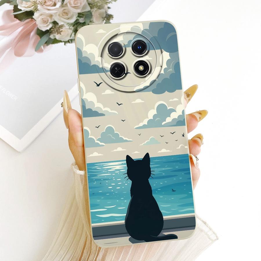 Case For Huawei Nova Y91 Y 90 beautiful flower Soft Silicone Shockproof For Huawei NovaY90 CTR-LX1 Cover Nova y 91 Shells