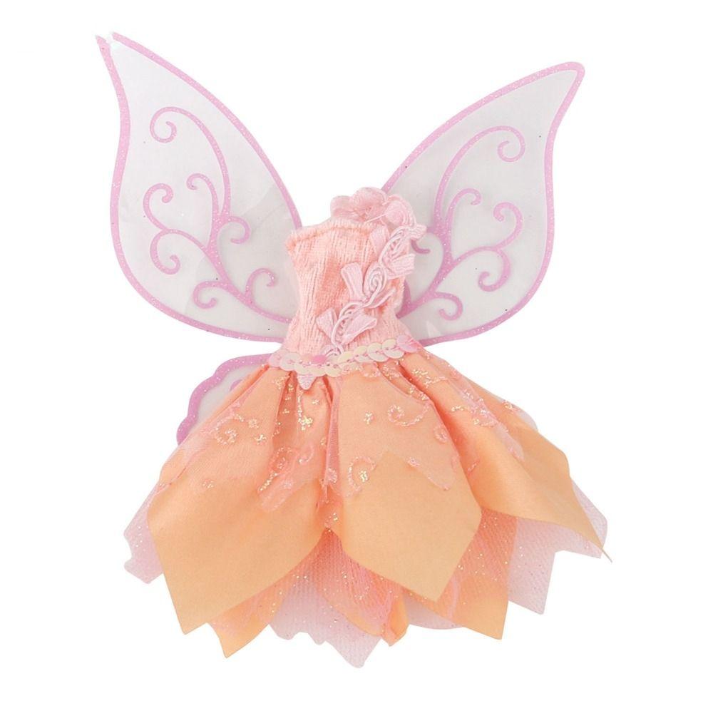 Cute Doll Clothes Fairy Dresses Butterfly Wing Skirt for 1/6 BJD&30cm Doll Doll Accessories Toys