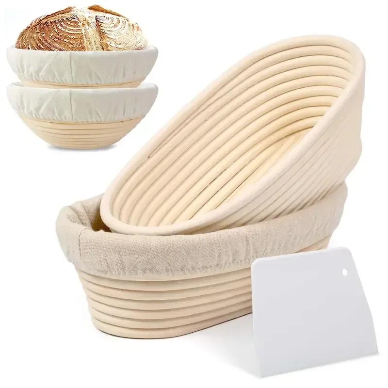 Rotundity Ellipse Vine fermentation basket Bread basket cloth cover cloth cover Excluding baskets Dry Storage Fermented dough