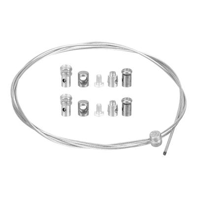 Steel Wire Motorcycle Emergency Throttle Cable Repair Kit for SUZUKI KAWASAKI HONDA Universal Motorbike Replacement