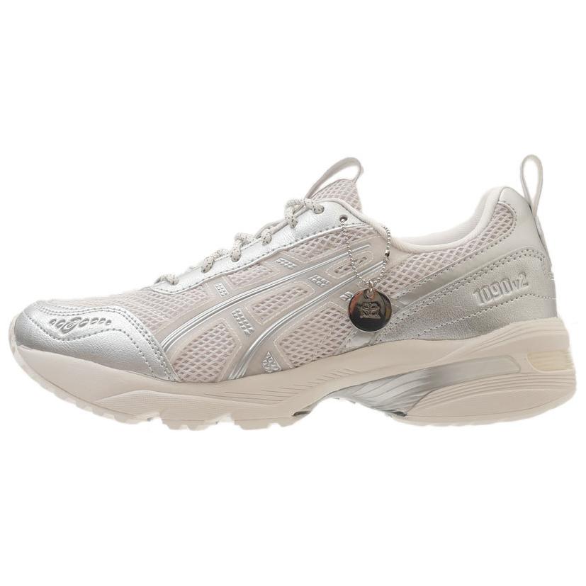 Asics Gel-1090 V2 Trendy Versatile Low-Top Running Shoes Unisex Sneakers Silver White 1203A518-100