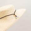 Cord Necklace Gemstone Pendant – Red Jade Clover