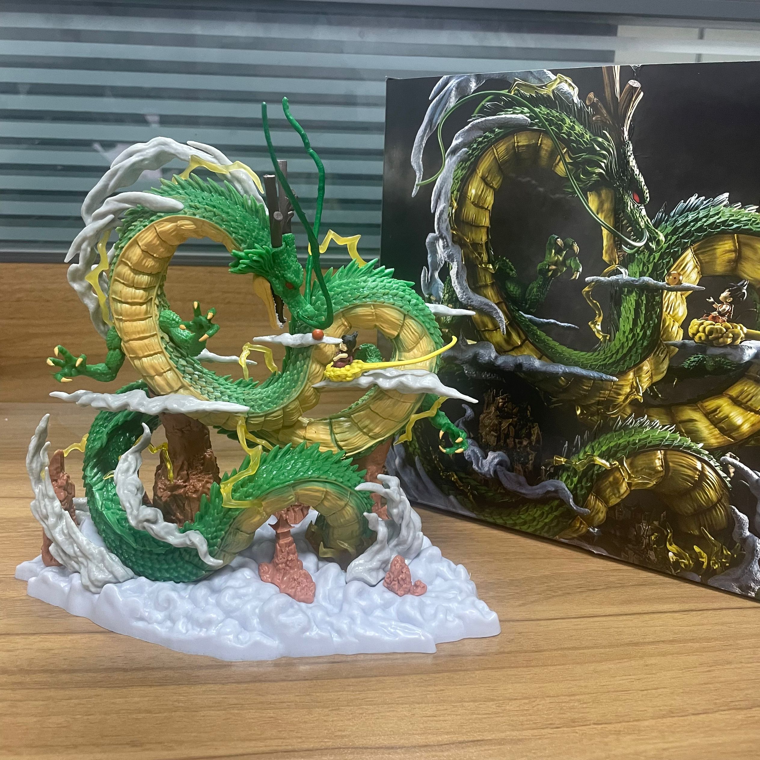 

24 см Фигурки Аниме Сон Гоку из Dragon Ball GK Статуя Желаний На Облаках Модель из ПВХ Украшение Коллекция Детские Рождественские Игрушки Подарки Круглые Сенсорные Сжимаемые Прыгучие