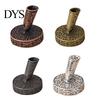 Decorative Metal Pen Socket Vintage Round Holder, Durable Exquisite Carved Desktop Ornament, Calligraphy Base Dip Pens And Quill Supply, for