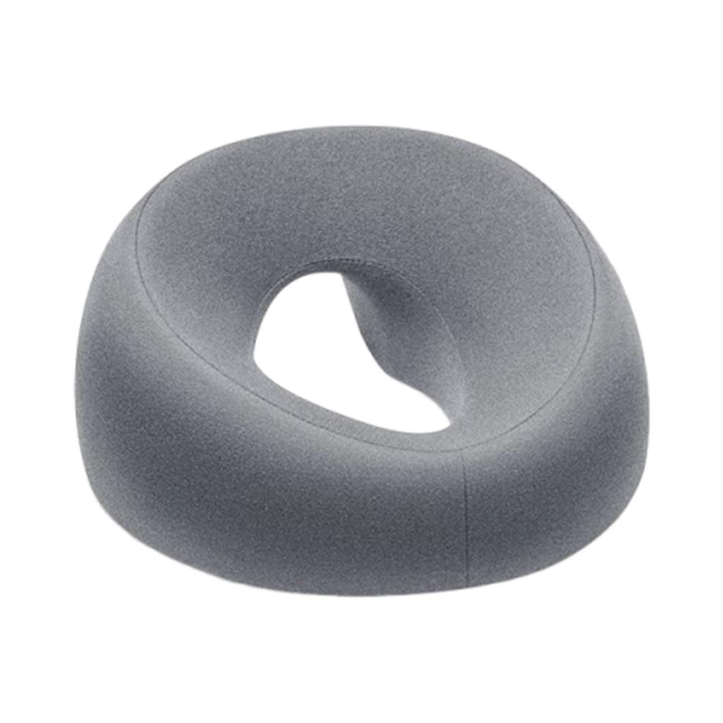 U-Shaped Massage Face Cushion Breathable Memory Foam Headrest Slow-Rebound Front Down Head Cushion for Desks Bed Spa