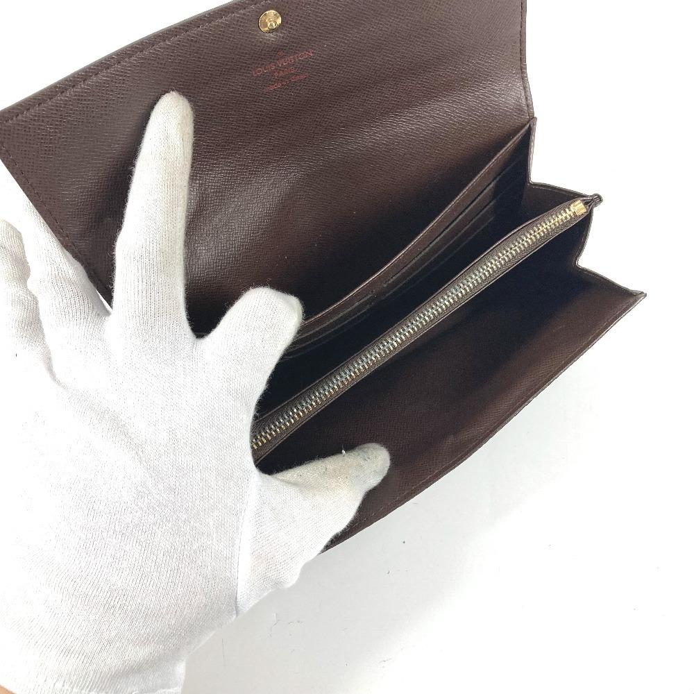 Louis Vuitton N61734 Damier Portefeuille Sarah long wallet bifold Long Wallet