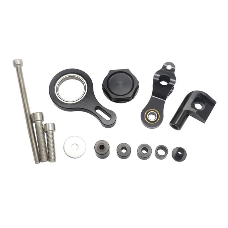 New Motorcycle Steering Damper Bracket Stabilizer Linear Mount Support Kit For YAMAHA YZF R1 YZFR1 2002-2017 2016 2015 2014 2013