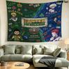 Hunter X Hunter Wall Tapestry Aesthetic Wall Hanging Printed Fabric Blanket Decorative Tapestries For Bedroom Living Room Home Decor