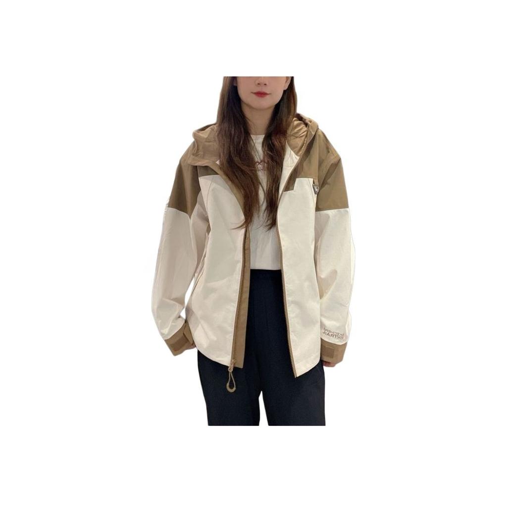 Skechers Outdoor Series Hooded Casual Comfortable Zipper Windproof Breathable Jacket Women Jacket P325W122-04UF