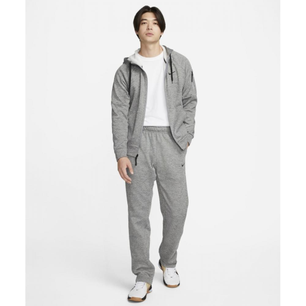 Nike TherMafit Full Zip Fitness Hoodie M   Dark Grey Heather Particle Grey Black Dq4831 063