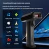 GEPAD GT-531DB Wireless Barcode & QR Code Scanner with Large Screen