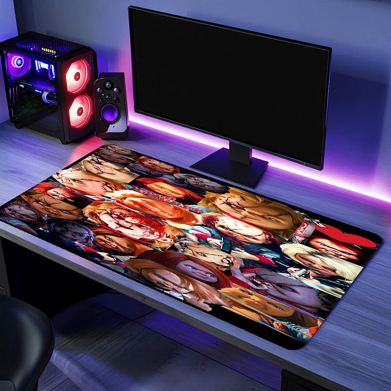 Chucky1 Mouse Pad - Non-Slip Rubber Base, Smooth Surface for Work,Gaming,Office,And Home Use, Desk Mouse Pad