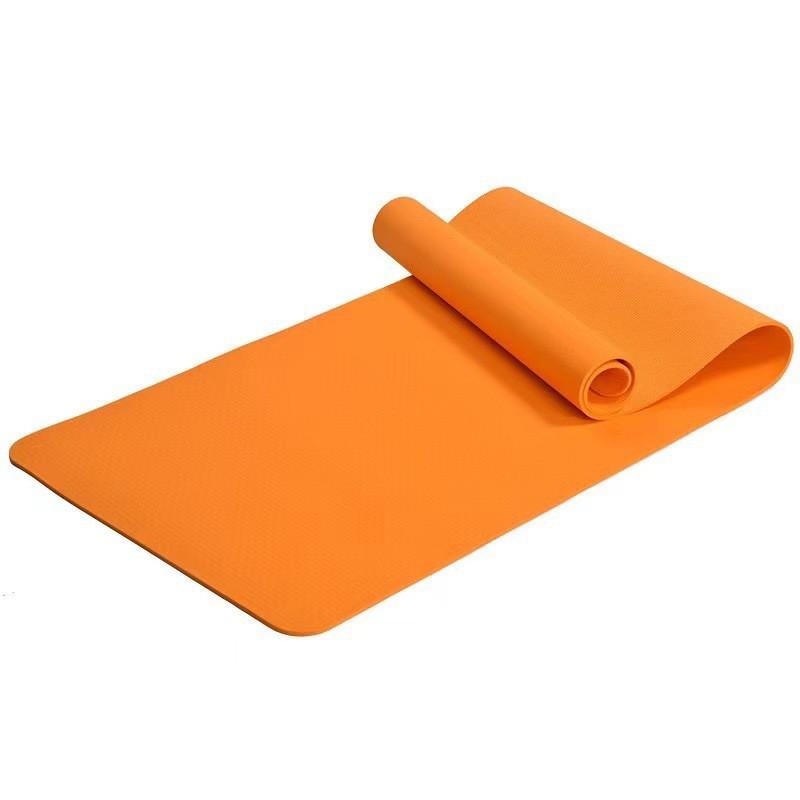 Extra Thick TPE Yoga Mat 6mm Non-Slip Exercise Beginners Women Home Fitness Gym