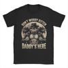 Couple Tshirt Dont Worry Kitten Daddys Here Alpha Wolf Male Memet Shirts Summer Tees Y2k Basic Cotton Clothes Plus Size