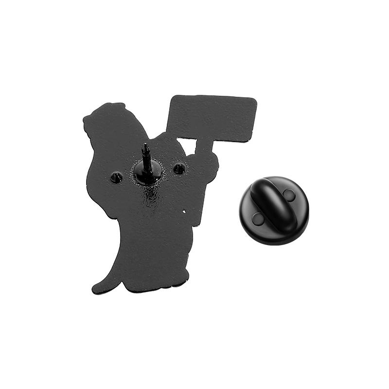 Cartoon Animation Dog Enamel Pins Custom Childhood Anime Brooches Lapel Badges Clothes Animal Jewelry Gift for Kids Friends