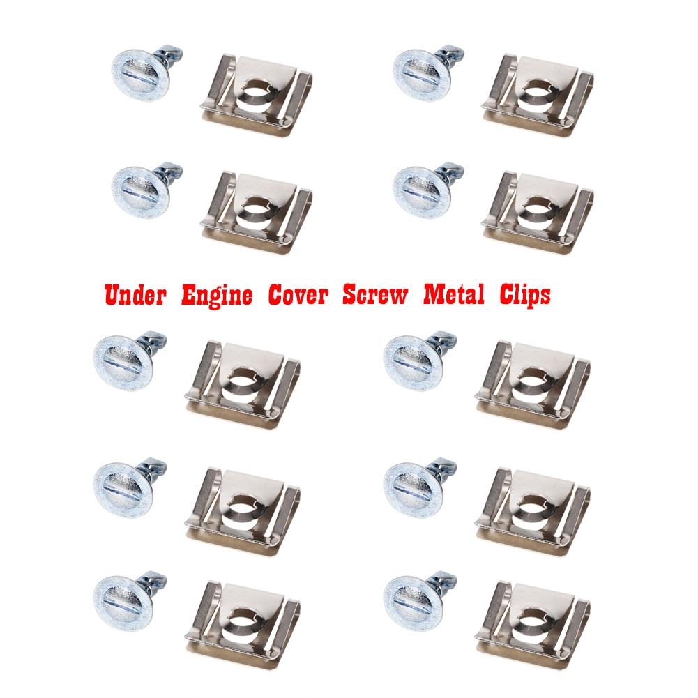 20 X VOLKSWAGEN AUDI Tornillo Remache 8 Mm Gris Oscuro